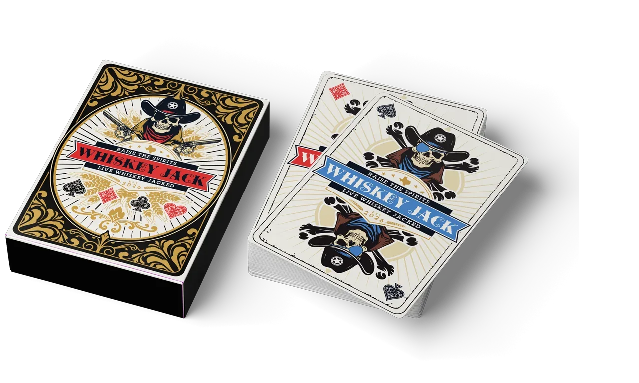 Whiskey Jack - Playing Cards